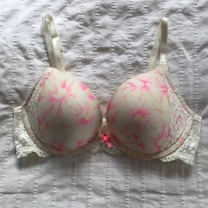 Flower Pattern 34C Victorias Secret Bra